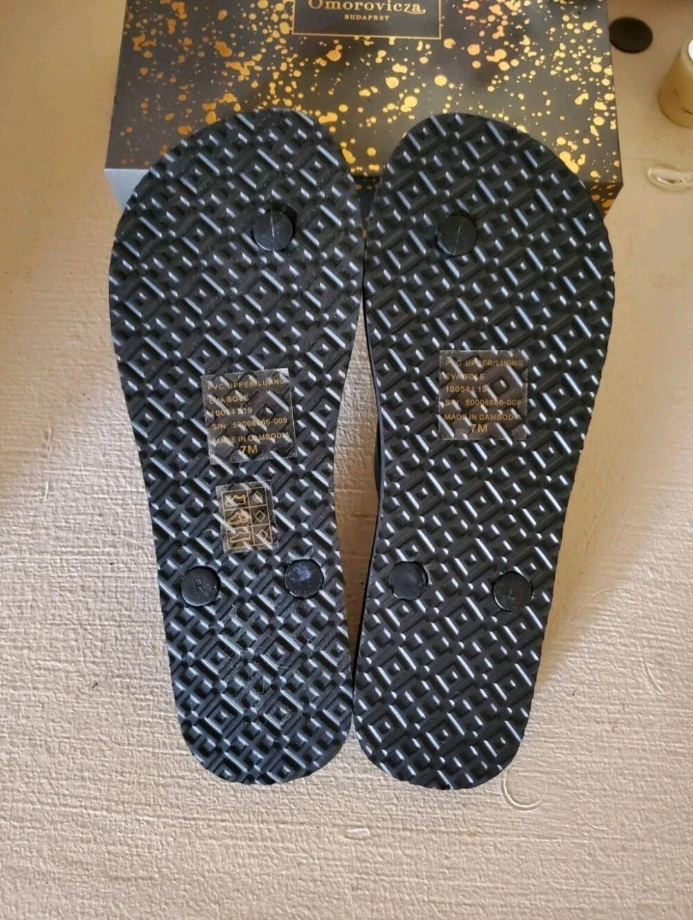 Tory Burch Flip Flops 7 M Discontinued Design